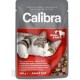 Calibra Cat Tasche - Huhn und Rindfleisch in Soße 100 g