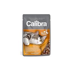 Calibra Cat Tasche - Ente und Huhn in Soße 100 g