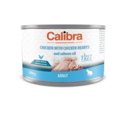 Calibra Cat Dose Adult Huhn und Hühnerherzen 200 g