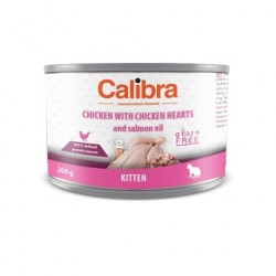 Calibra Cat Kitten Huhn und Hühnerherzen 200 g