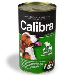 Calibra Hund Lamm + Rind + Huhn in Gelee 1240 g