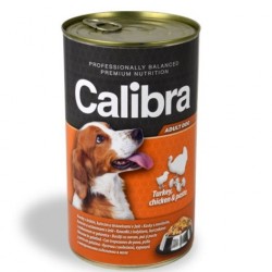 Calibra Dog Truthahn-Huhn-Nudeln in Gelee 1240 g