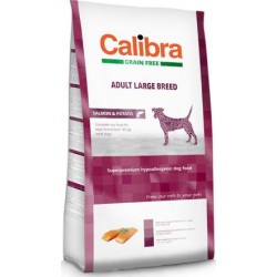 Calibra Dog Grain Free Adult Large Breed Salmon 12kg