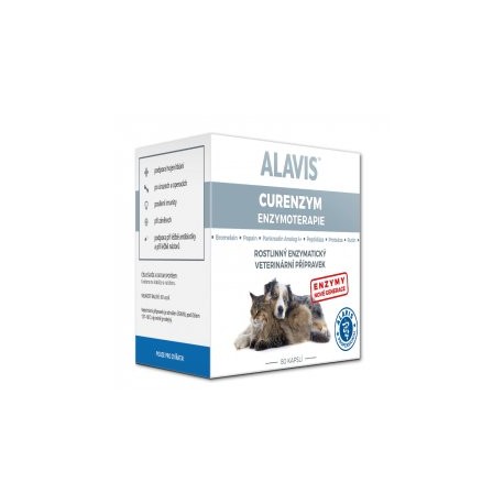 Alavis Curenzym Enzymtherapie für Hunde und Katzen 20 cps.