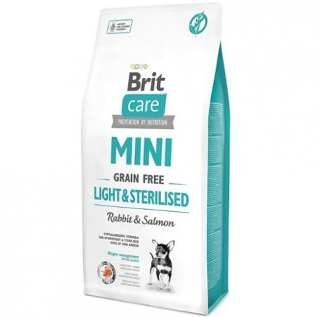 Brit Care Mini GF Light & Sterilised 7 kg