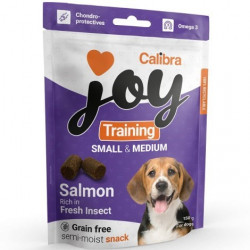 Calibra Joy Dog Training Snacks Small Medium Salmon Fresh Insect 150 g