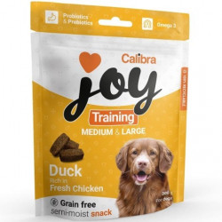 Calibra Joy Dog Training Snacks Medium Large Duck Fresh Chicken 300 g