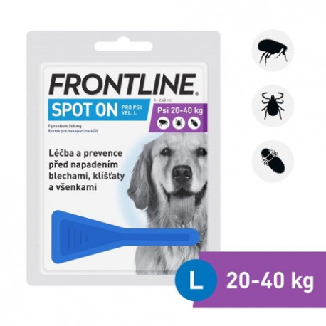 Frontline Spot-On für Hunde L 1x2,68ml - lila