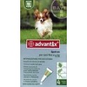 Advantix Pipette für Hunde bis 4 kg